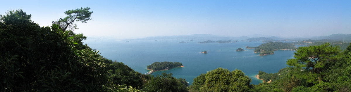 万绿湖全景