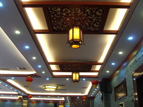 中式古典天花装修