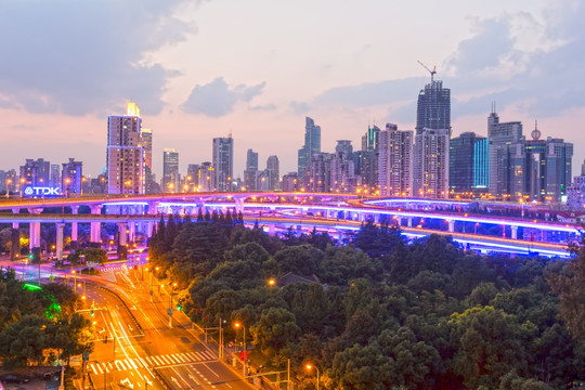 城市夜景