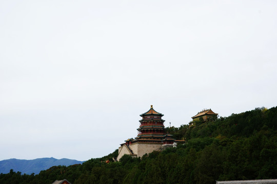 颐和园万寿山佛香阁