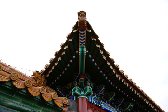 中国古代建筑之重脊