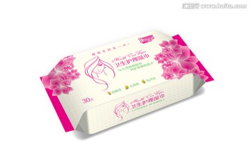 衛(wèi)生濕巾30片1源文件含效果圖