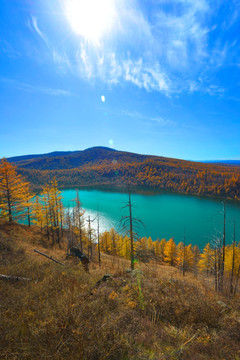 阿尔山驼峰岭天池