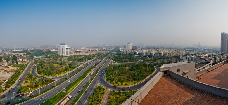 南宁 白沙壮锦立交桥 高清全景