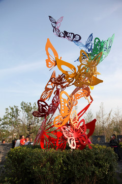 公园雕塑 蝴蝶雕塑
