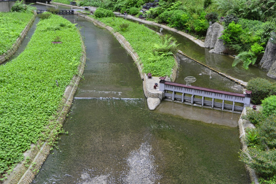 都江堰水利工程模型