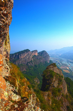 仙居 响石山 鸡冠岩