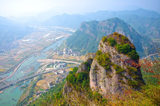 仙居 响石山 丹霞