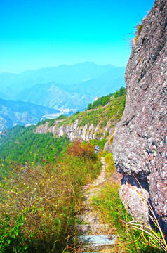 仙居 响石山 鸡冠岩