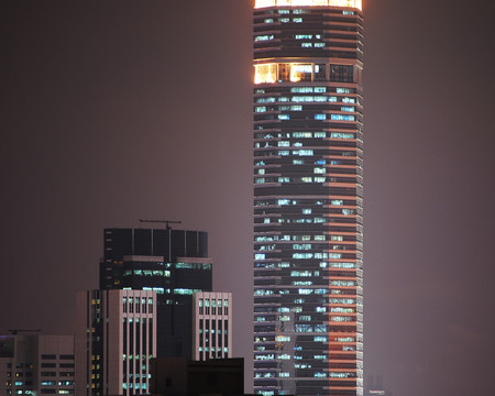 赛格大厦夜景