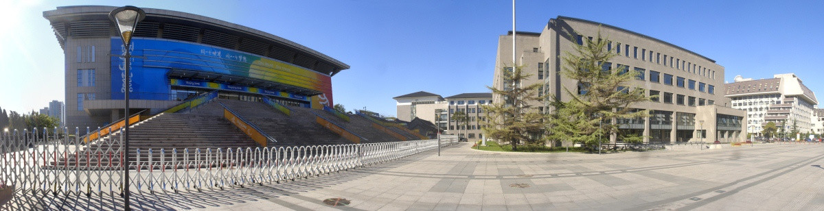 北京大学奥运场馆180全景