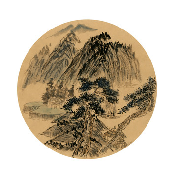 山居秋暝 裝飾畫