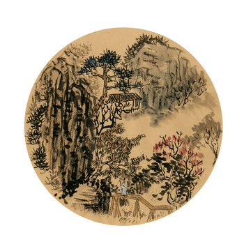 裝飾畫 山水畫