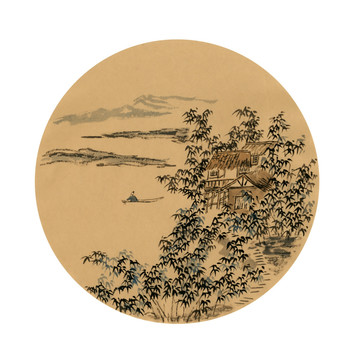 國(guó)畫(huà)山水 裝飾畫(huà)