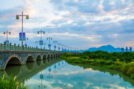 三垟湿地水倦桥