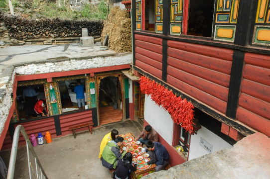 藏式农家院旅游文化