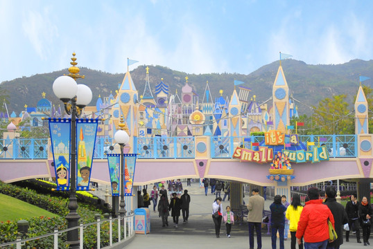 香港迪士尼乐园小小世界主题区