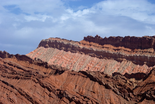 红山 褶皱 岩层 地理沉积