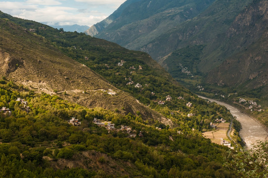 美丽藏乡四川甲居旅游风光