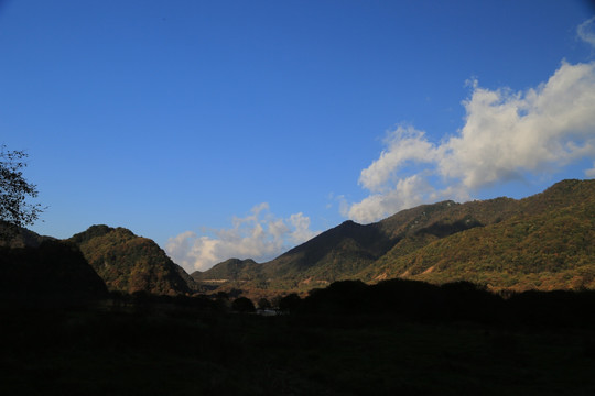 神龙架大九湖 湖泊 金秋 山水