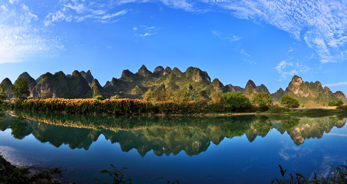 巴马盘阳河风光