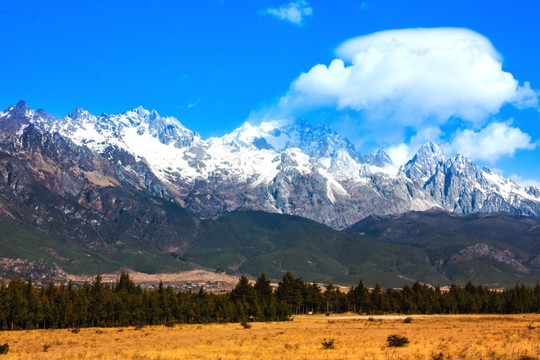 雪山