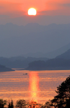 夕阳唱晚