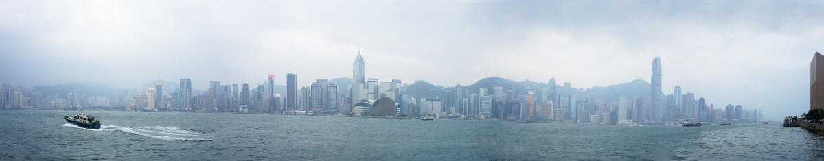 维多利亚港全景