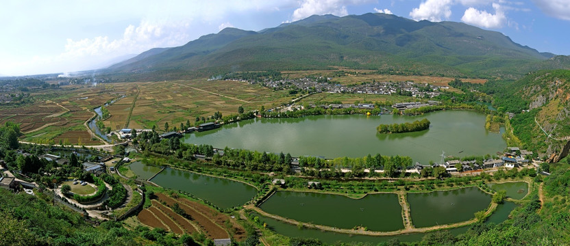 丽江观音峡景区高清全景大图