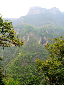 河南焦作云台山青龙峡峰峦沟壑