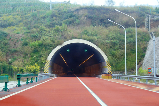 高速公路 彩色路面