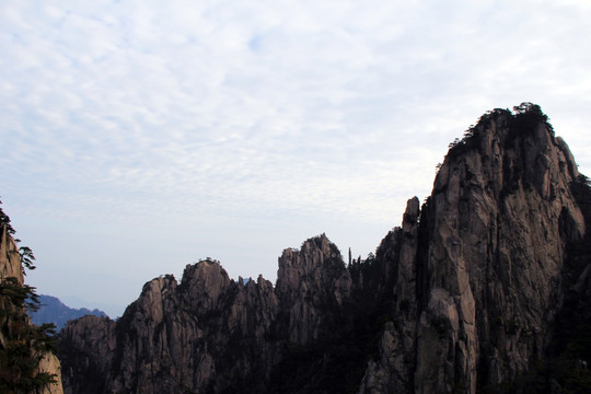 黄山山峰