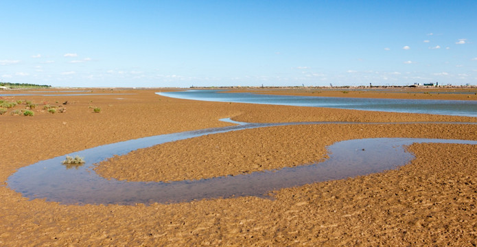 湿地弯弯小河