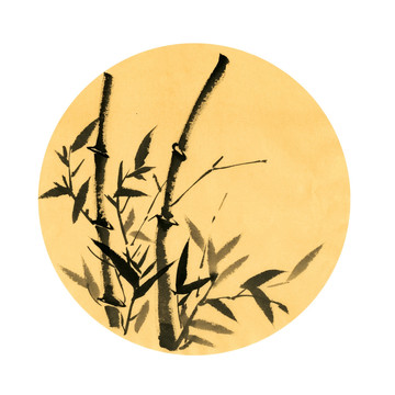 竹子 國畫竹子