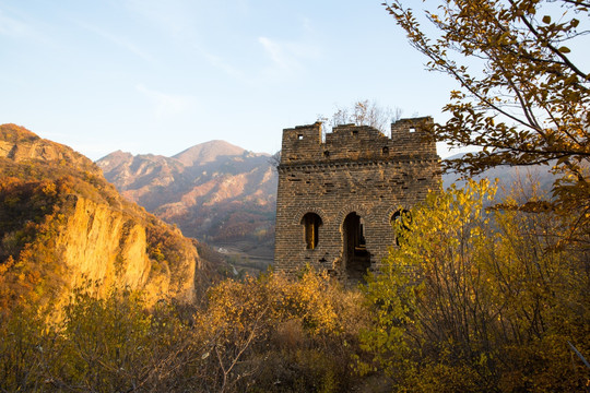 长城烽火台 密云花园村