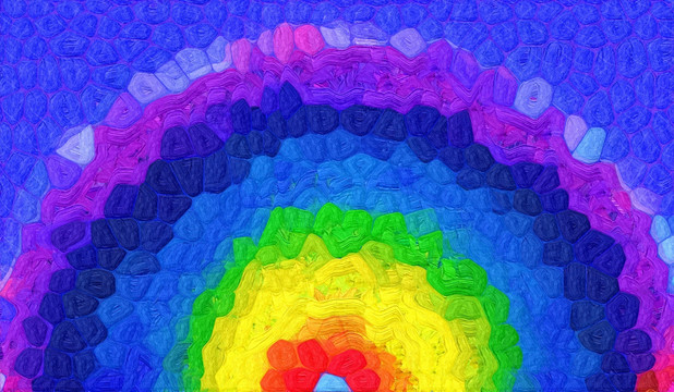 方塊油畫 塊狀油畫 抽象油畫