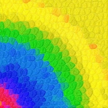 方塊油畫 塊狀油畫 抽象油畫