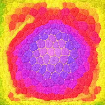 方塊油畫 塊狀油畫 抽象油畫