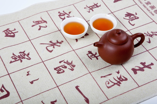 茶壶 茶具 茶 文字 字体