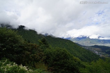 西藏林芝尼羊河风光