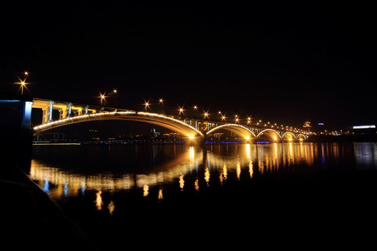 柳州 壶东大桥夜景