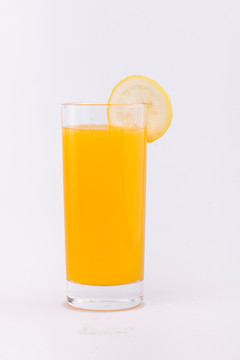橙汁特写