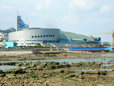 青岛极地海洋世界游乐园远景