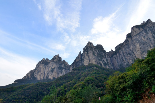 太行山 太行大峡谷 山 大山