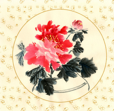 花開富貴 牡丹花