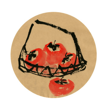秋實 紅柿子