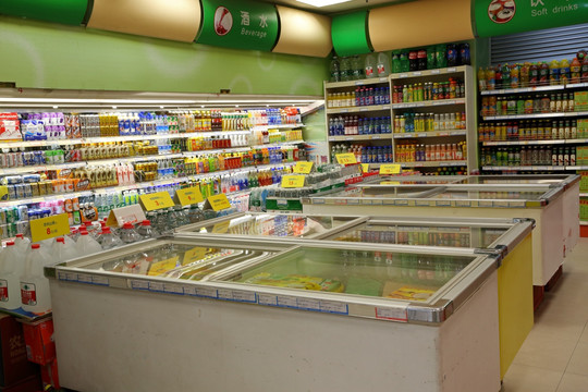 超市冰柜
