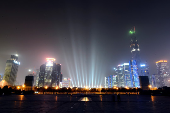 深圳中心区夜景