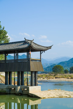 仿古观景台