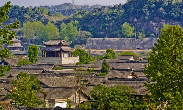 旅游景点 四川阆中古城